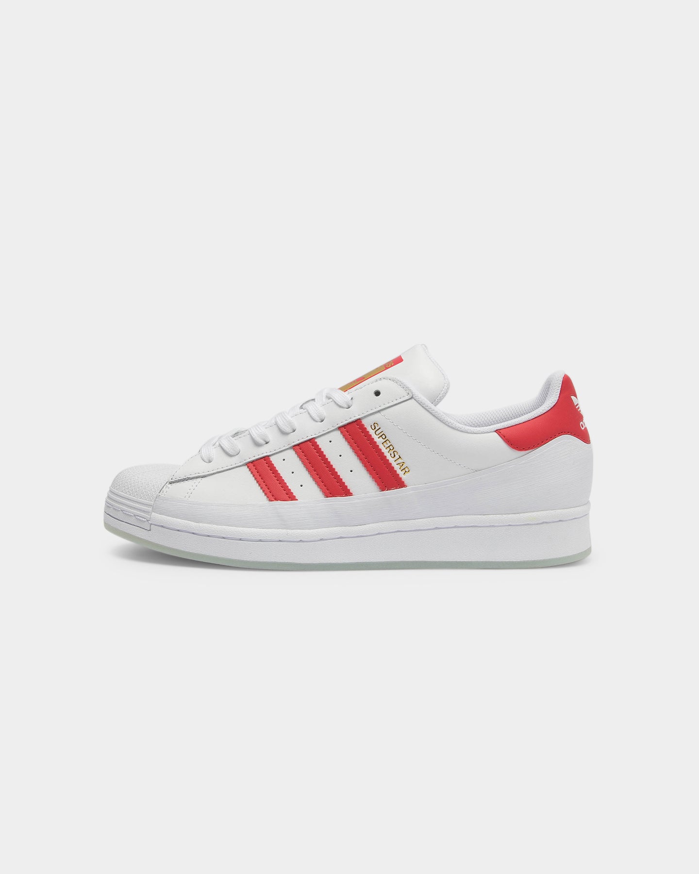 adidas superstar white red