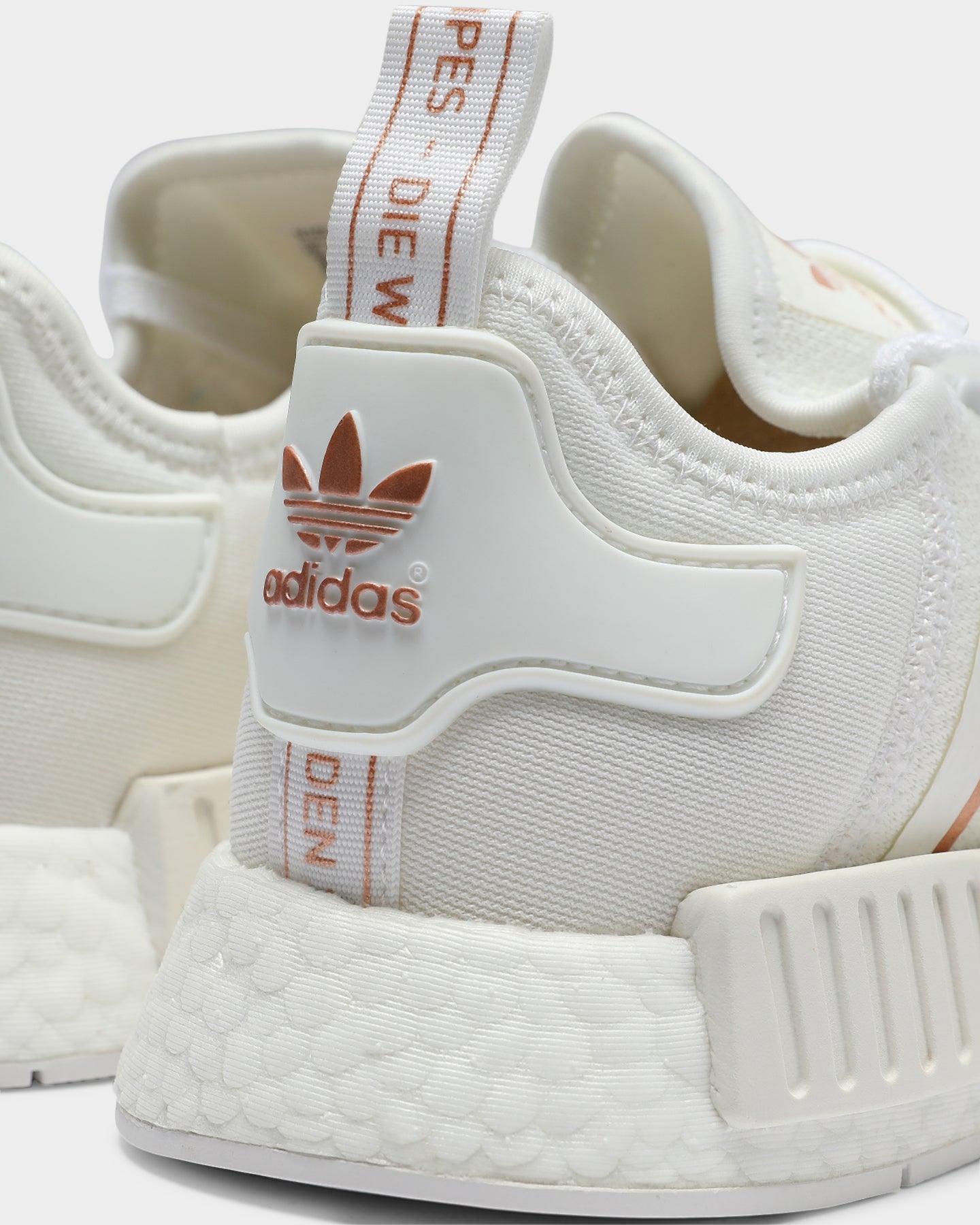 adidas white and rose gold sneakers