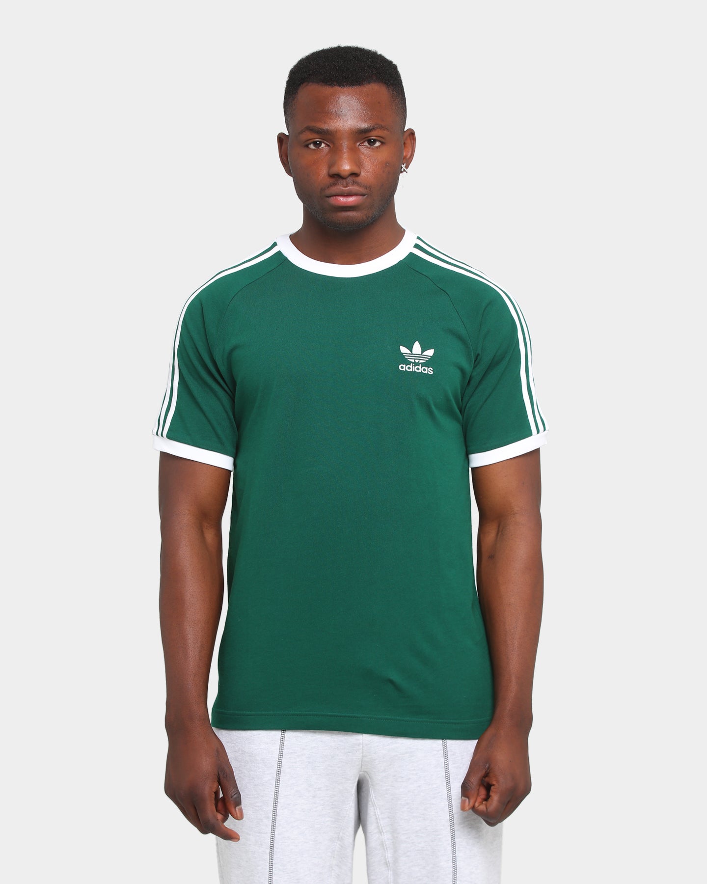 Adidas 3-Stripes T-Shirt Dark Green 