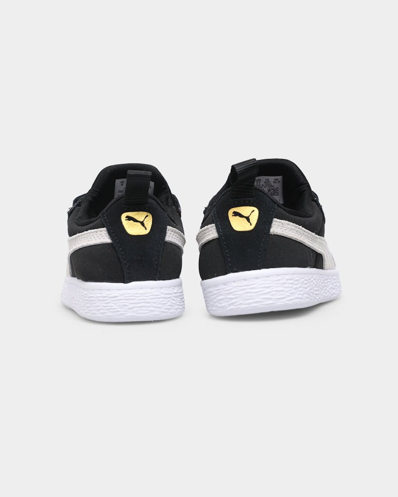 Puma Infant Suede Light Flex Puma Black/Puma White thumbnail - 2