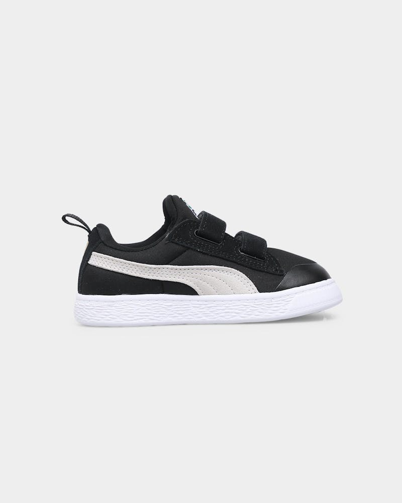 Puma Infant Suede Light Flex Puma Black/Puma White thumbnail - 3