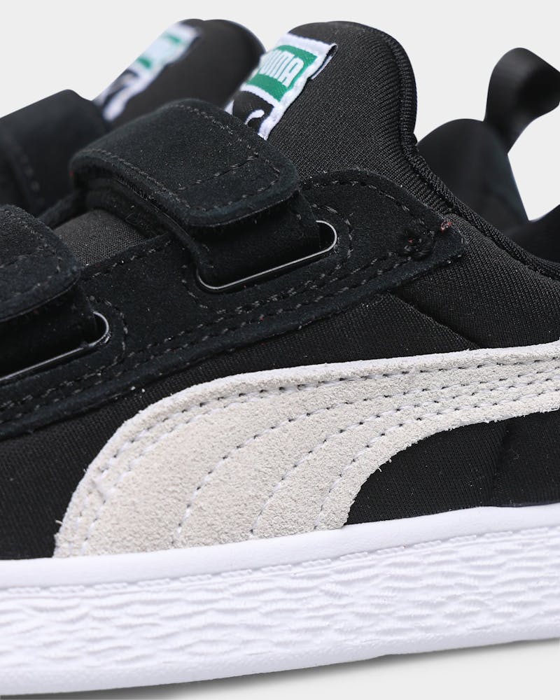 Puma Infant Suede Light Flex Puma Black/Puma White thumbnail - 6