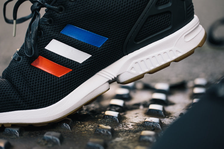 adidas zx flux black multi