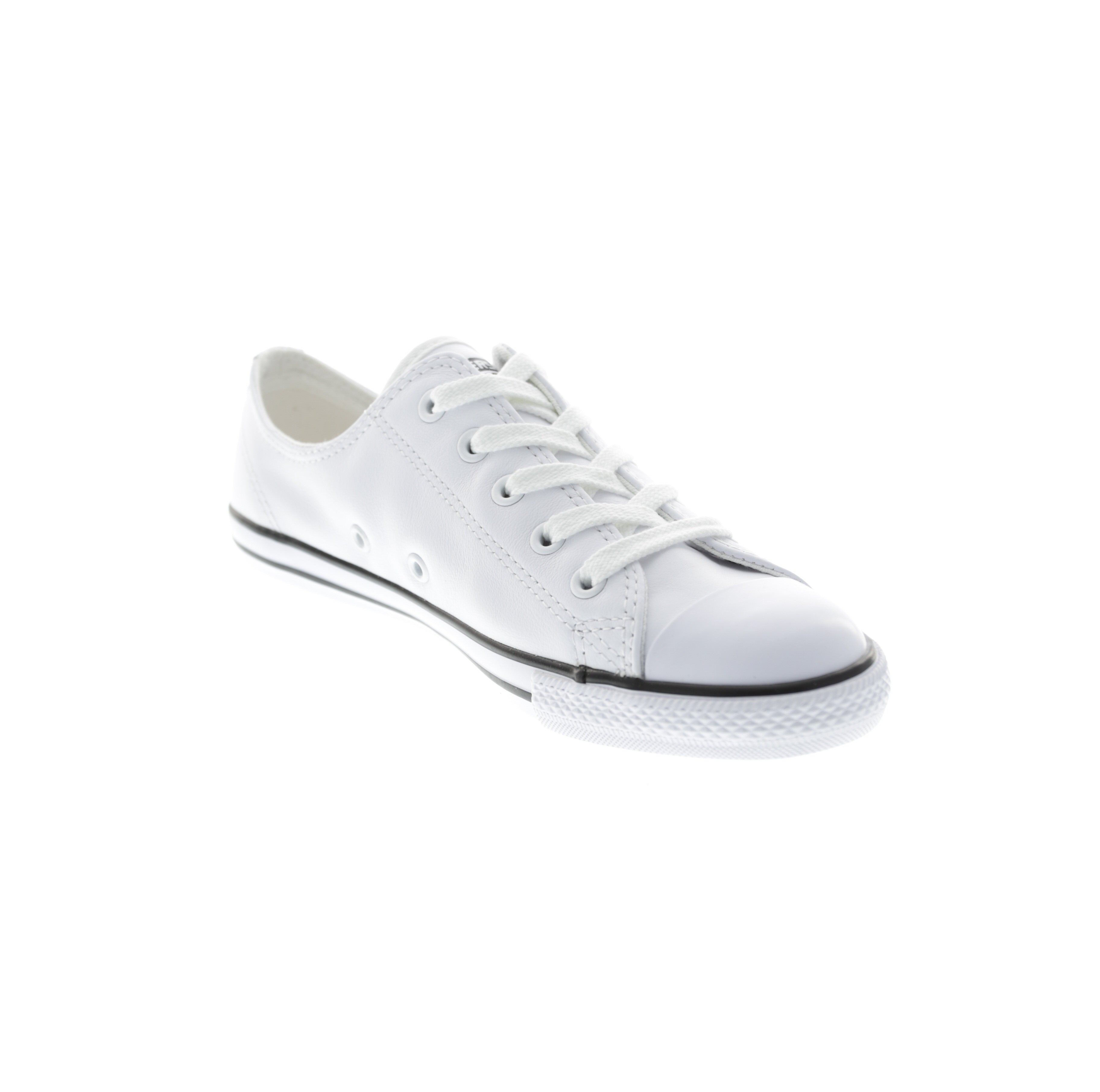 converse dainty leather white