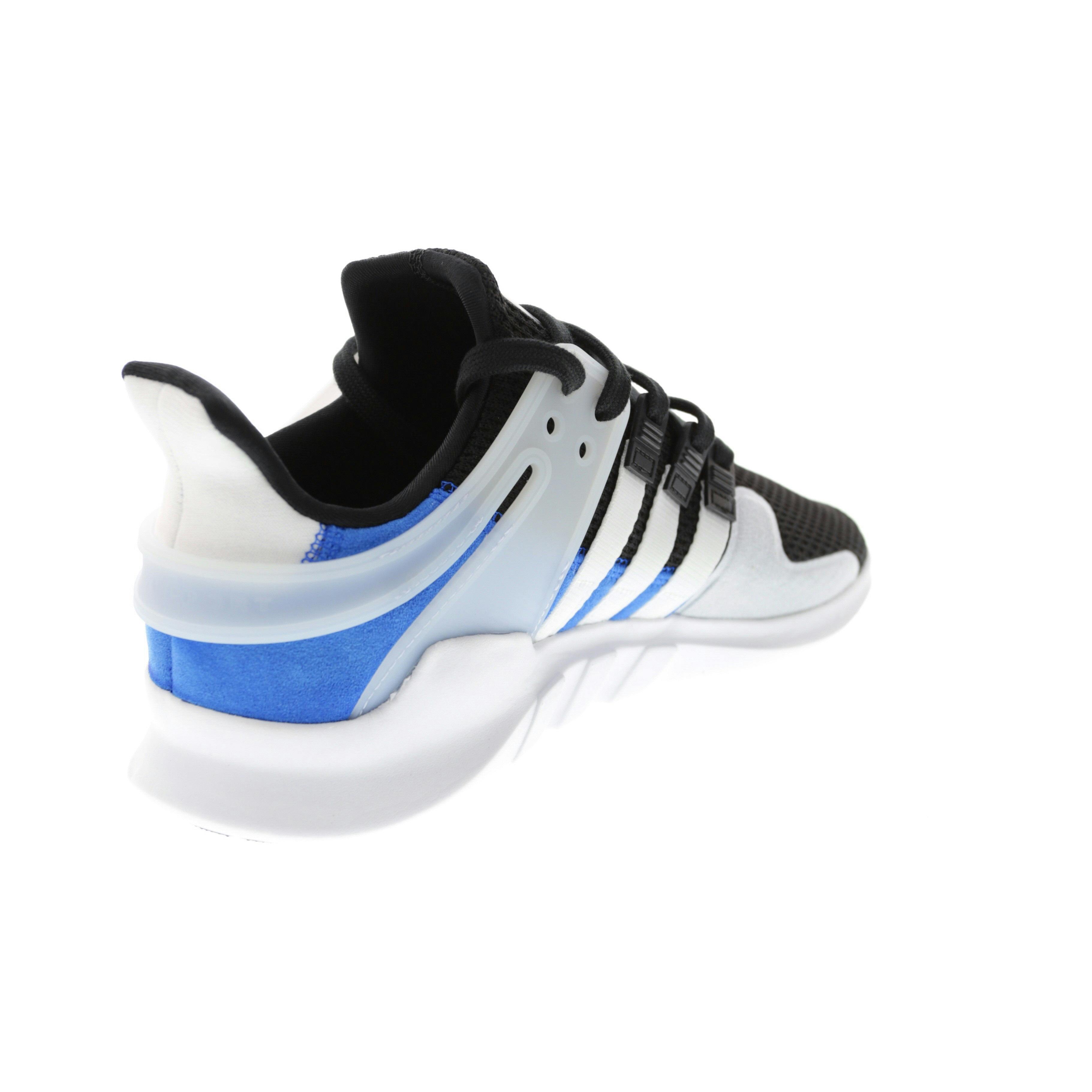 Adidas Originals Eqt Support Adv Black White Blue By95 Culture Kings Us