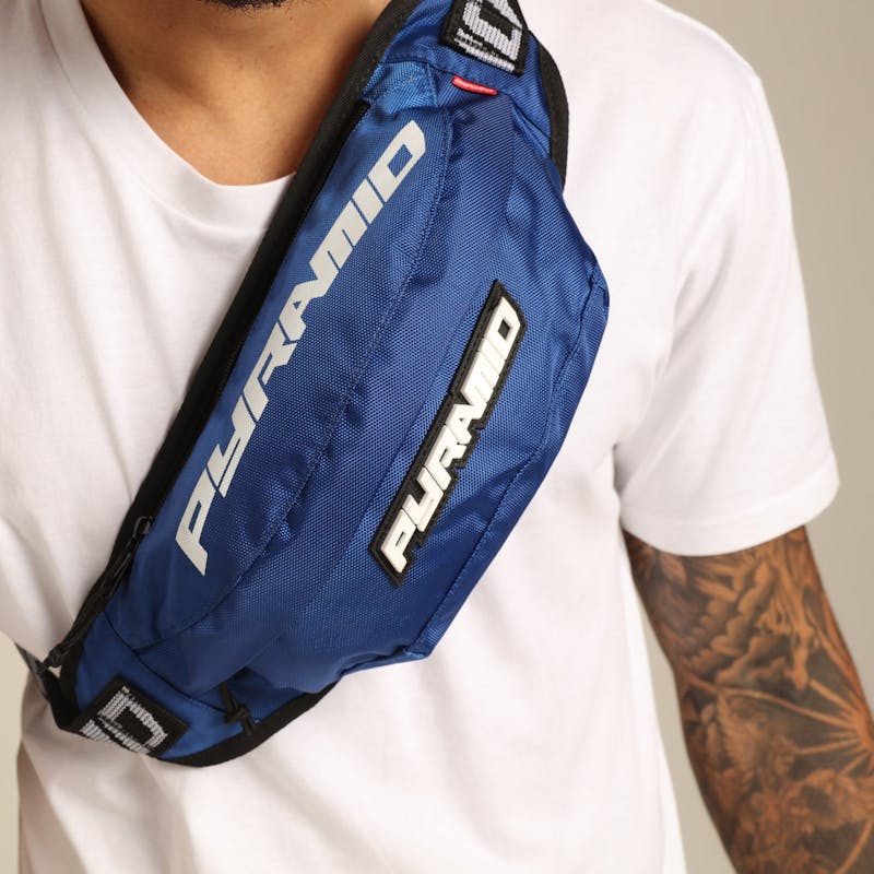 Black Pyramid Big Pyramid Waist Bag Blue Culture Kings Us