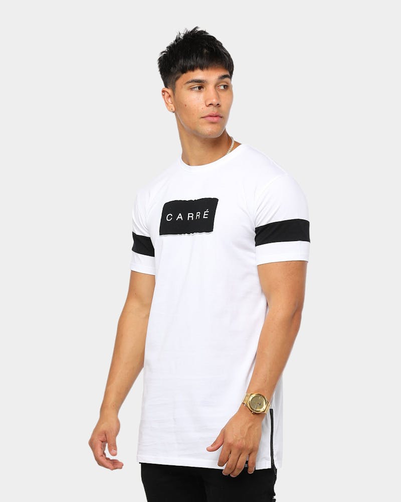 Carre Men S Fragment Ss Tee White Black Culture Kings Us Tapulco dry fit golf shirts for men stretch tech performance ventilated stripe polo athletic.