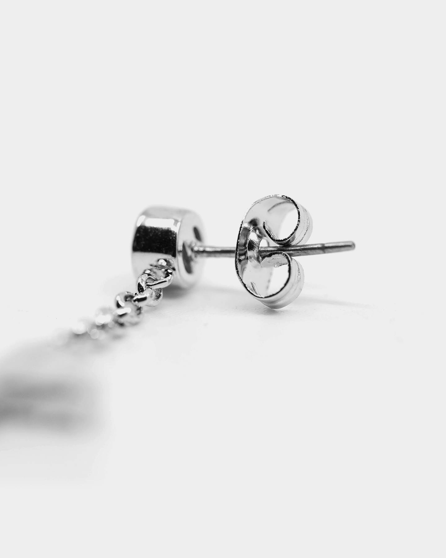 Saint Morta Men's Preacher Earring Iced White Gold | Culture Kings US