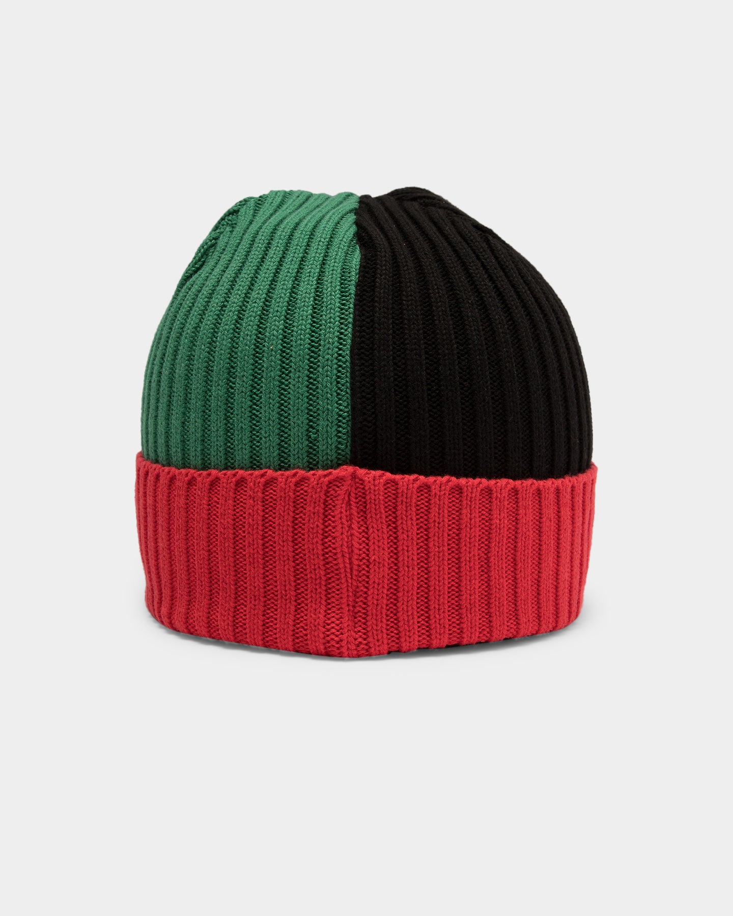 black and red supreme beanie