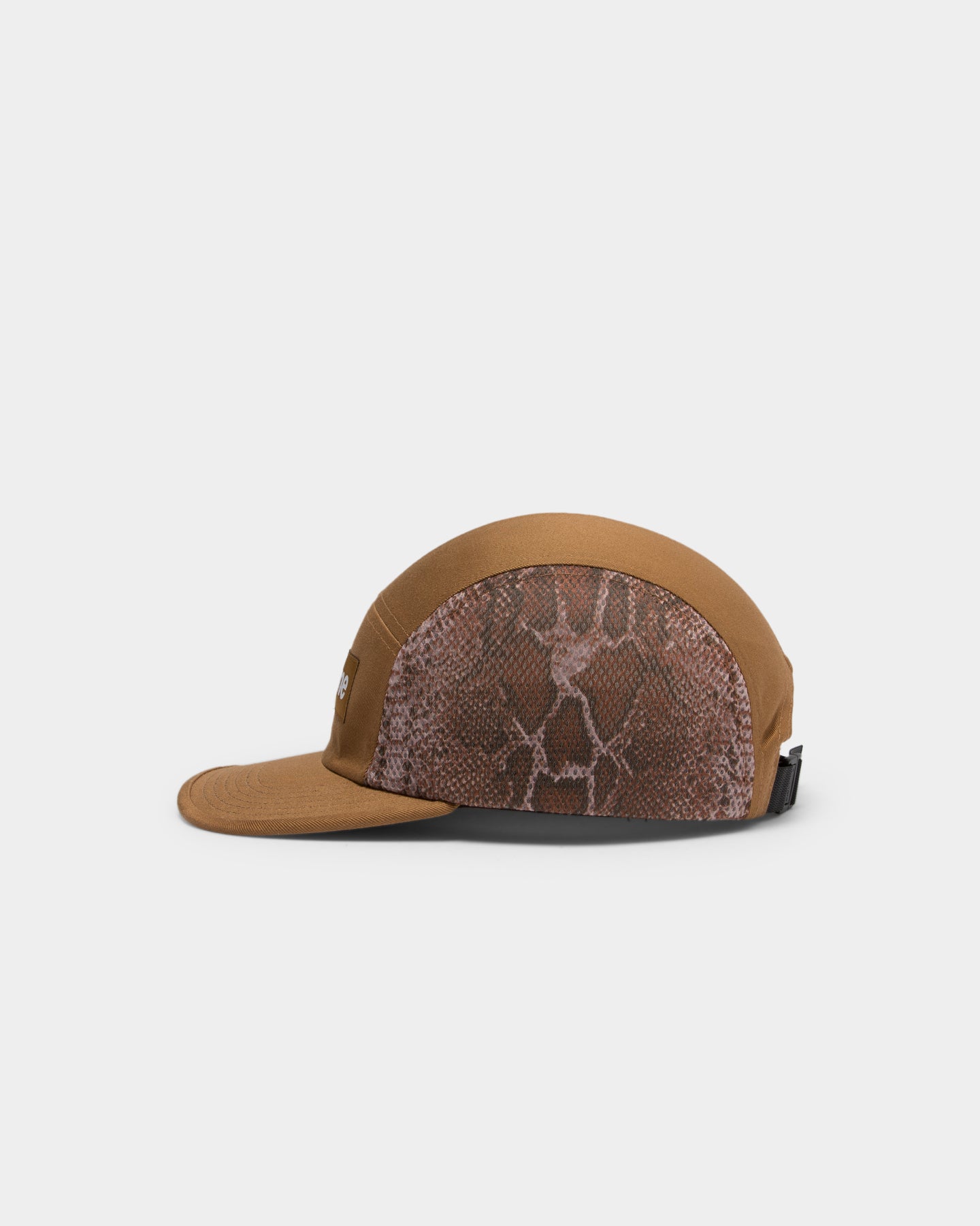 supreme snakeskin mesh camp cap