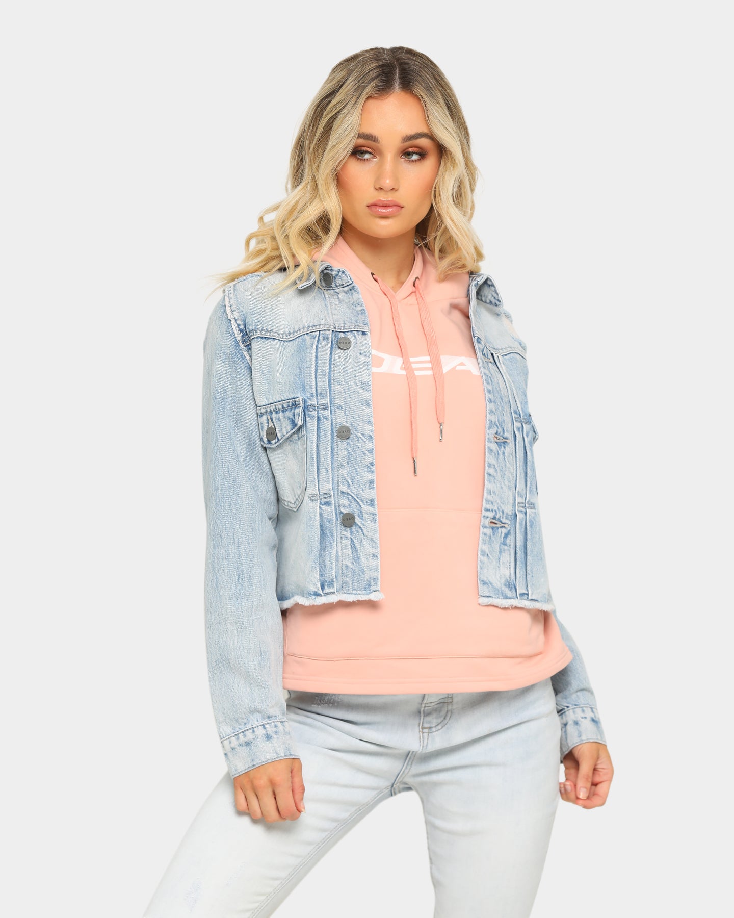 stone denim jacket womens