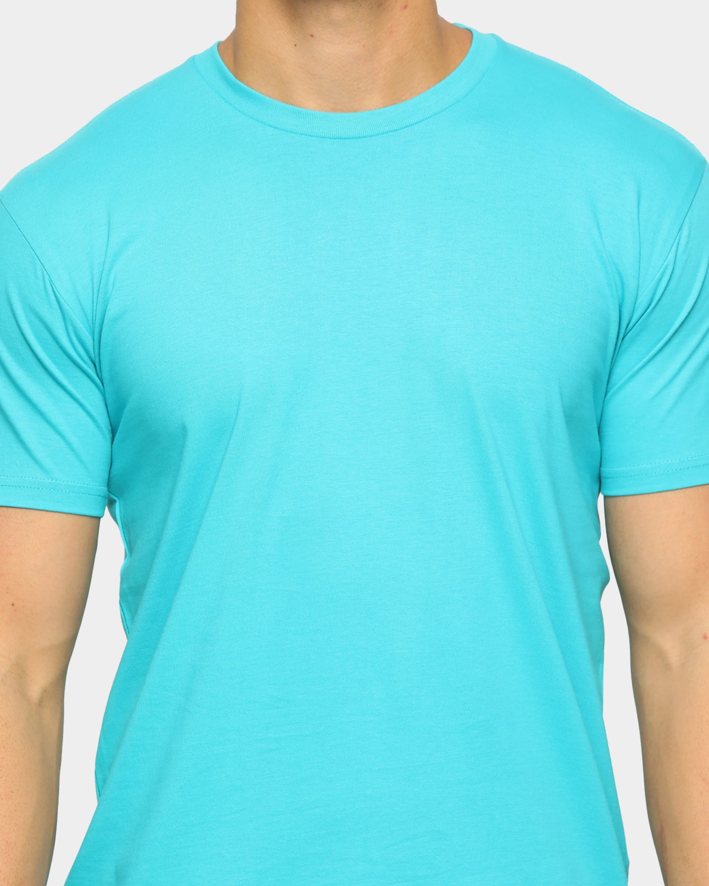 teal plain shirt