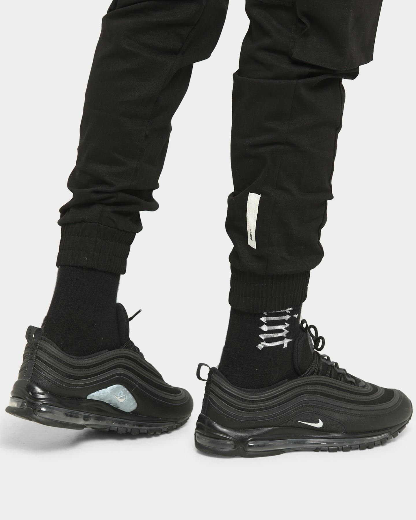 Saint Morta Espionage Cargo Pant Black | Culture Kings US