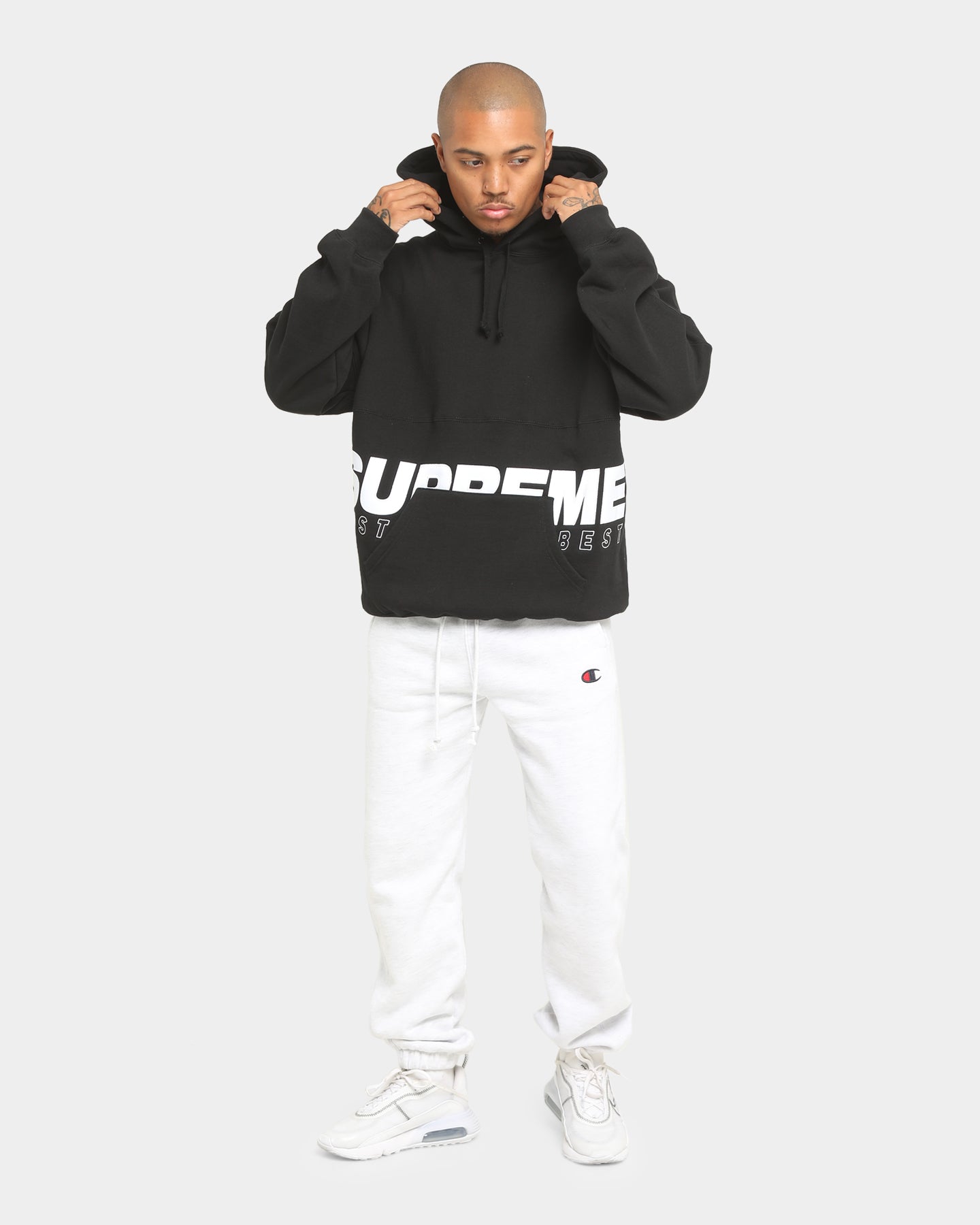 supreme best of the best hooded sweatshirt