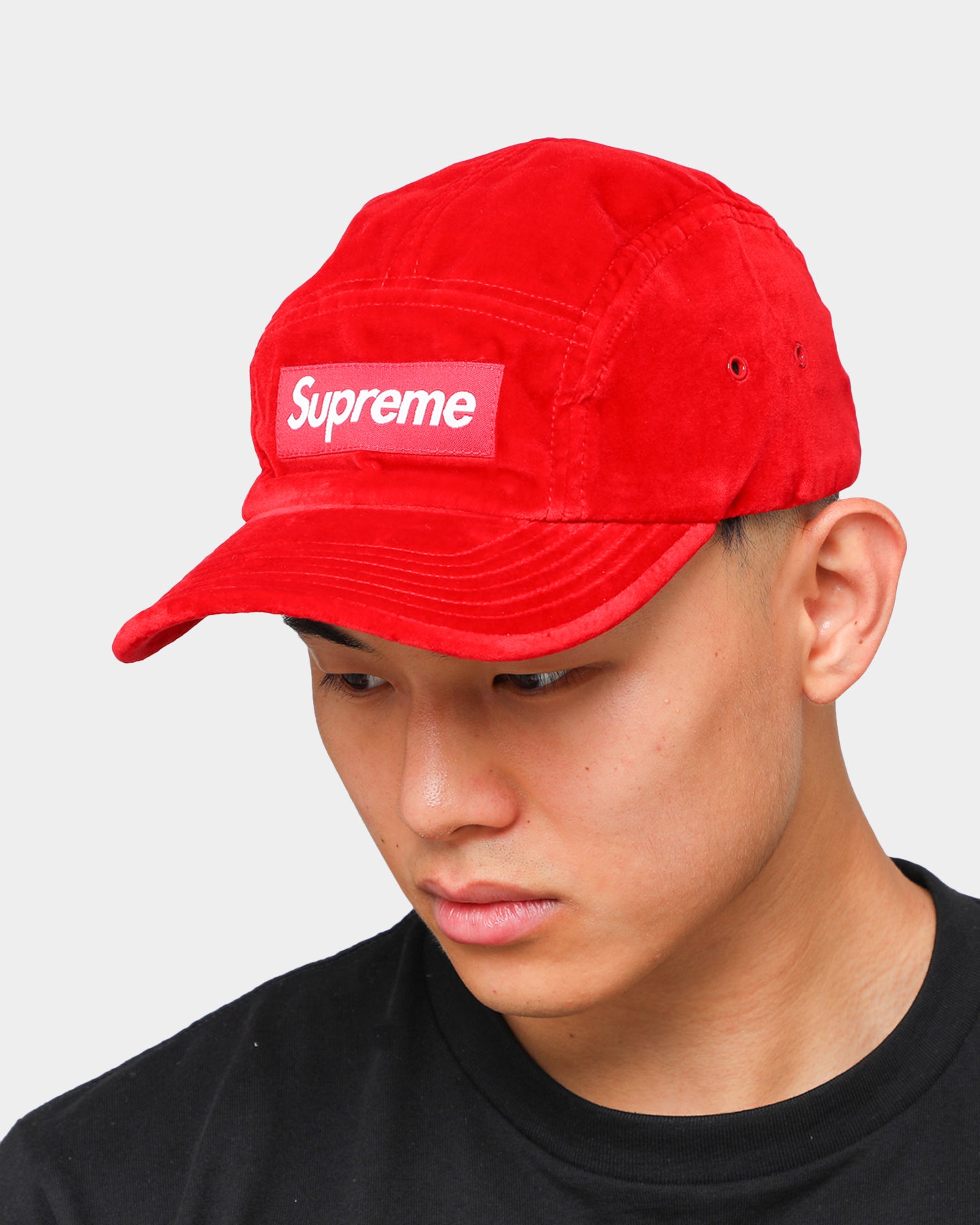 supreme cap red