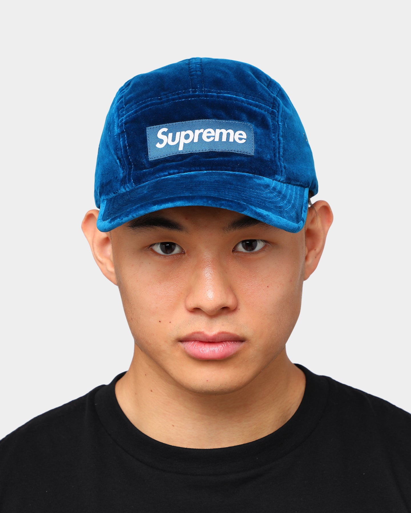 velvet camp cap
