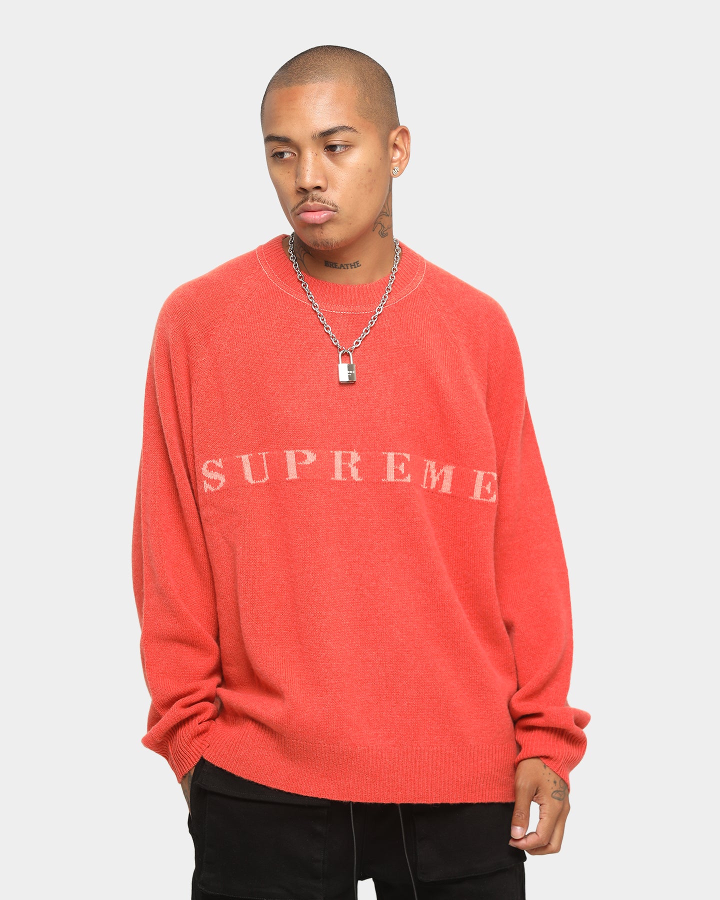 supreme stone washed sweater