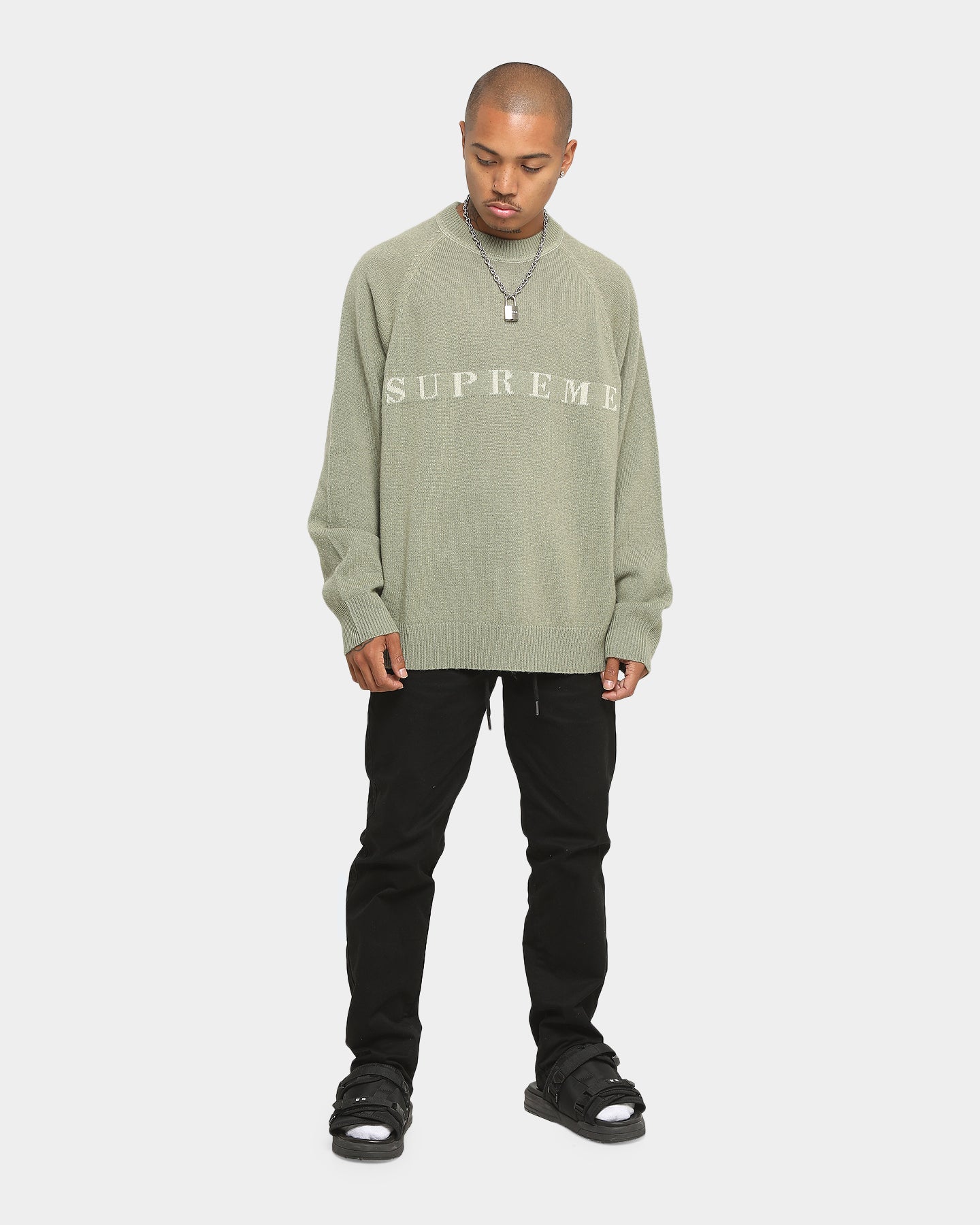 supreme stone washed sweater