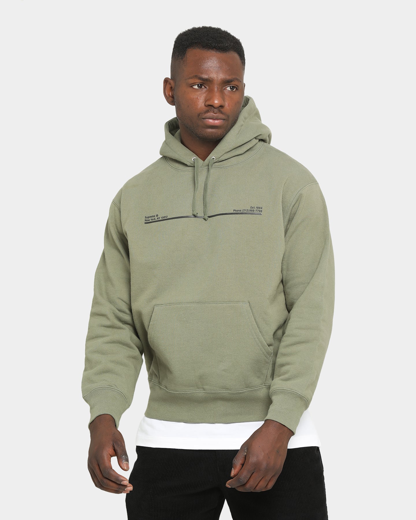 supreme shop hooded sweatshirt