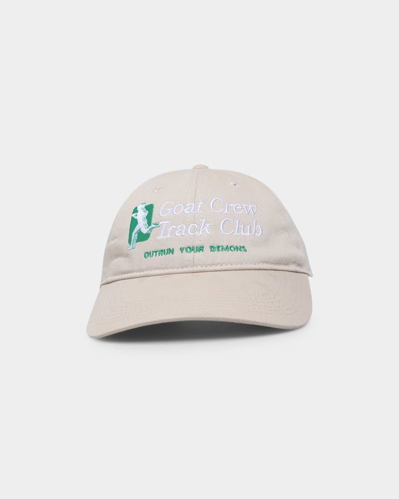 Goat Crew Track Club Strapback Tan thumbnail - 0