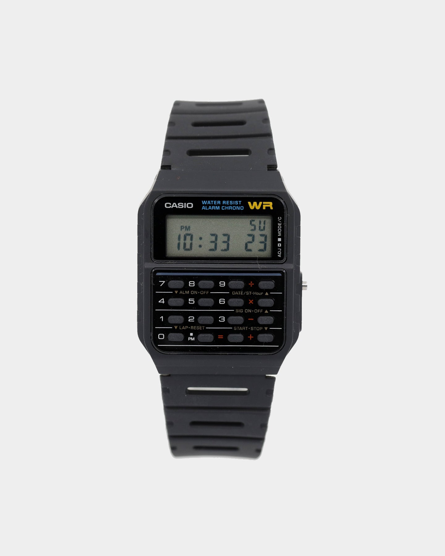 casio with calculator watch