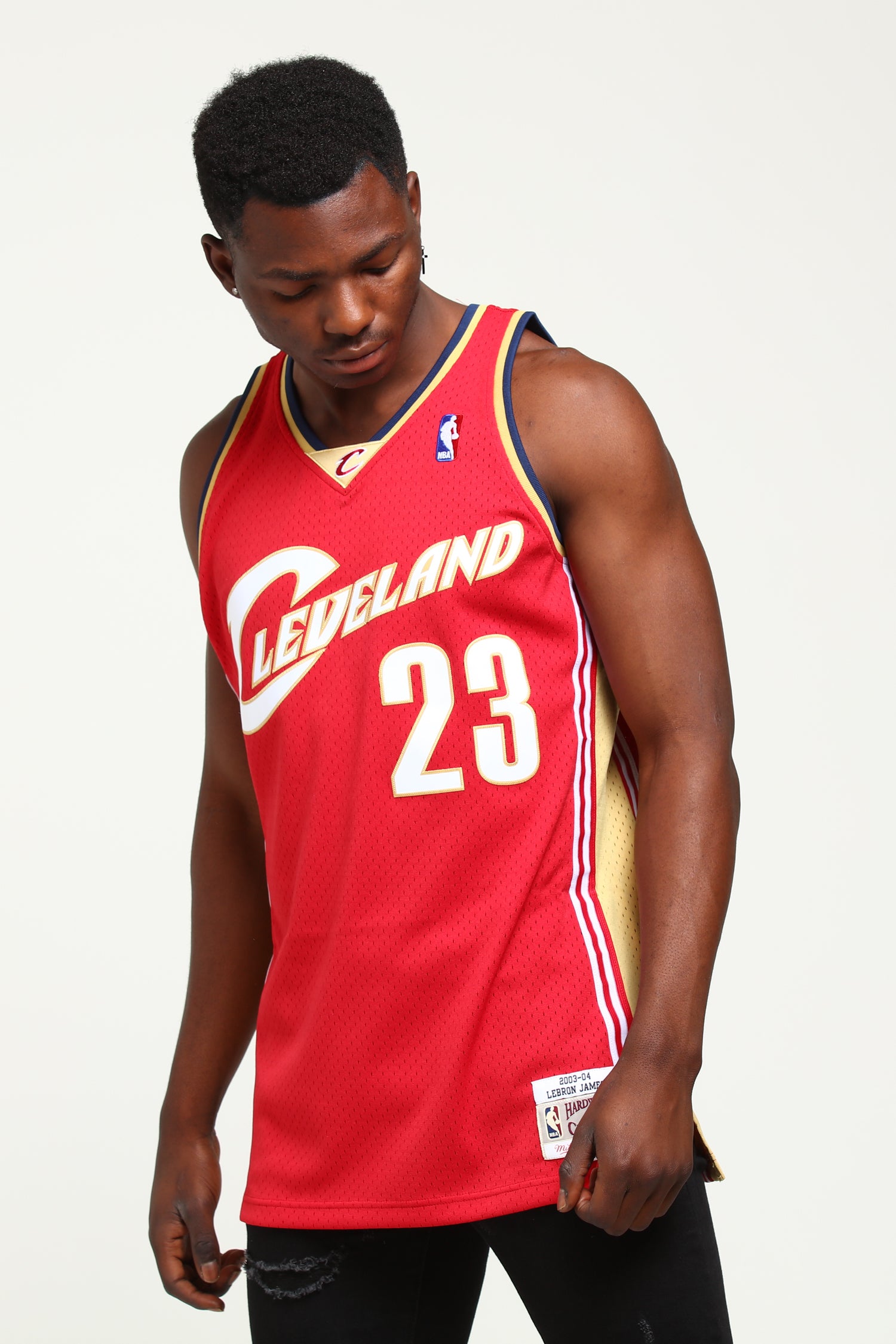 lebron james jersey mitchell and ness
