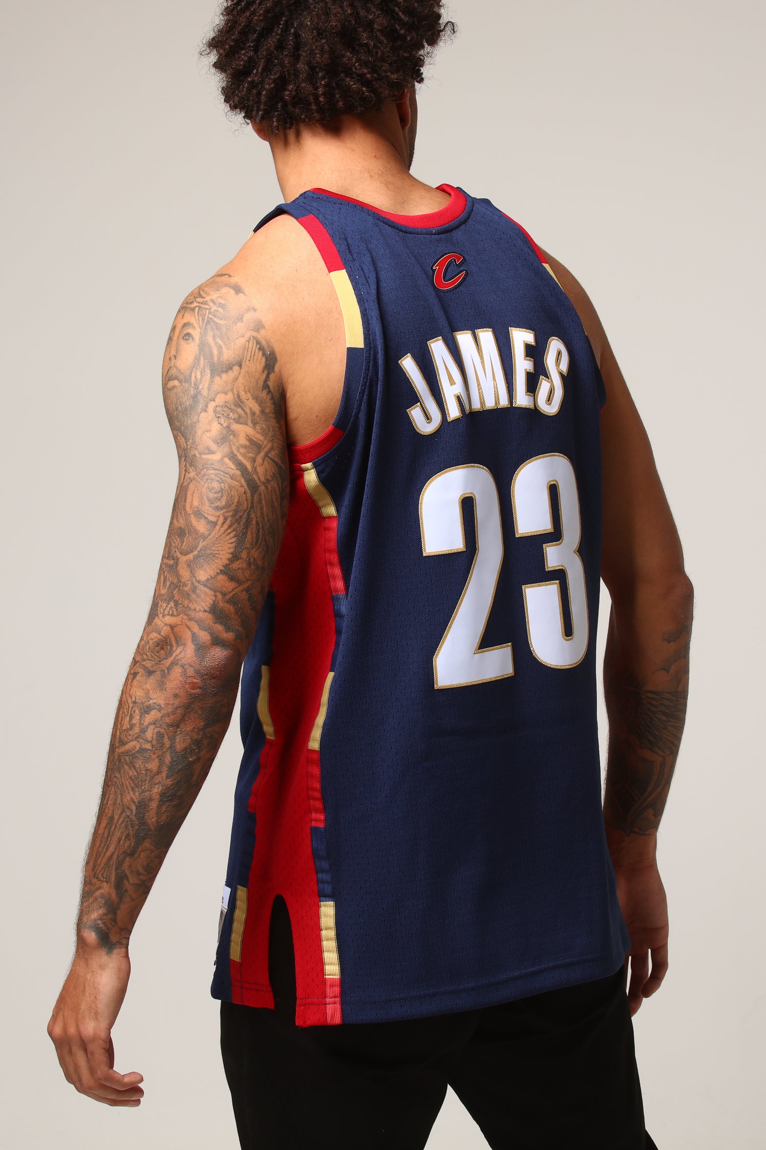 lebron james cavs jersey mitchell and ness