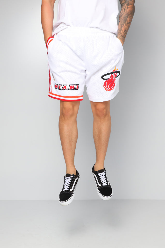 mitchell and ness heat shorts