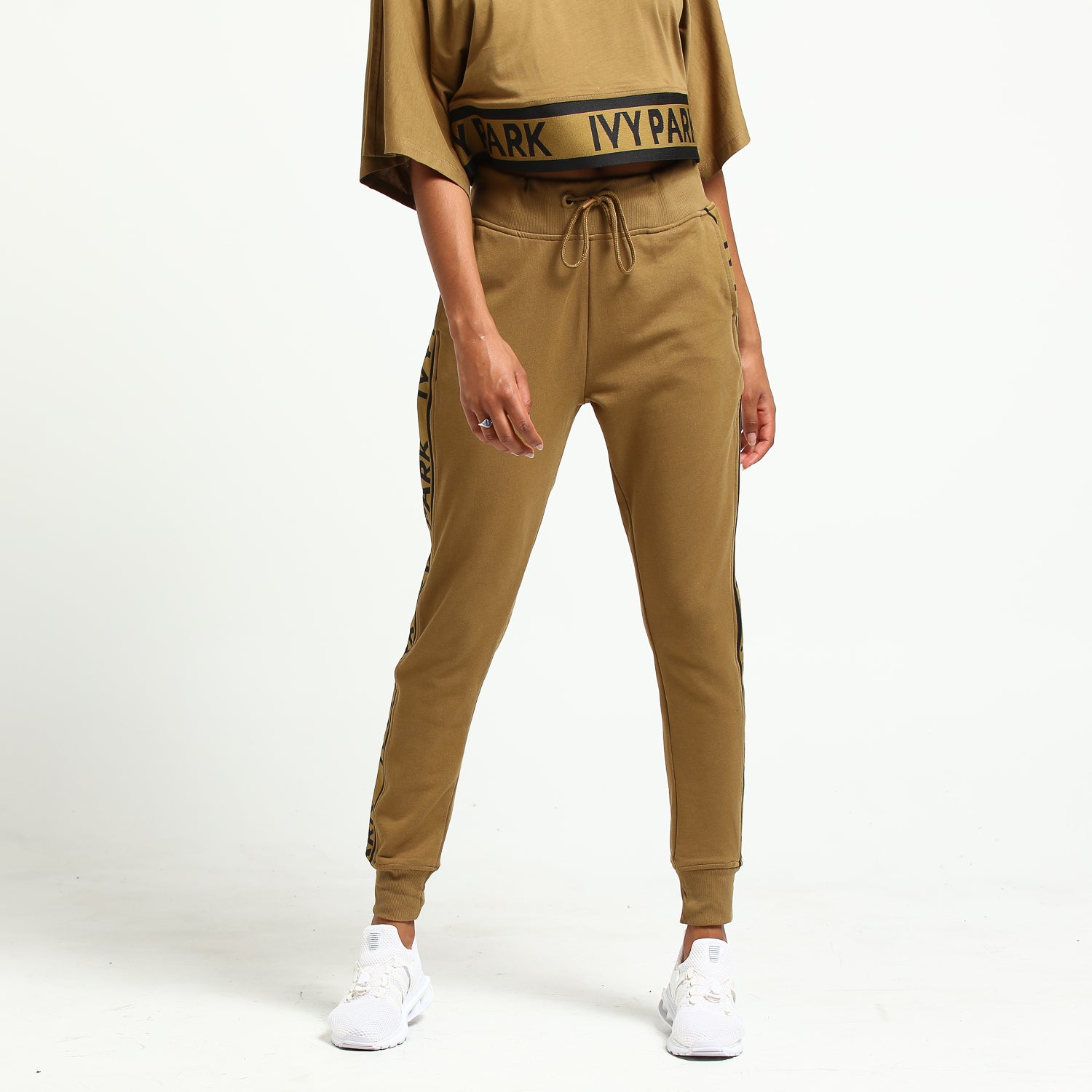 ivy park flat knit joggers