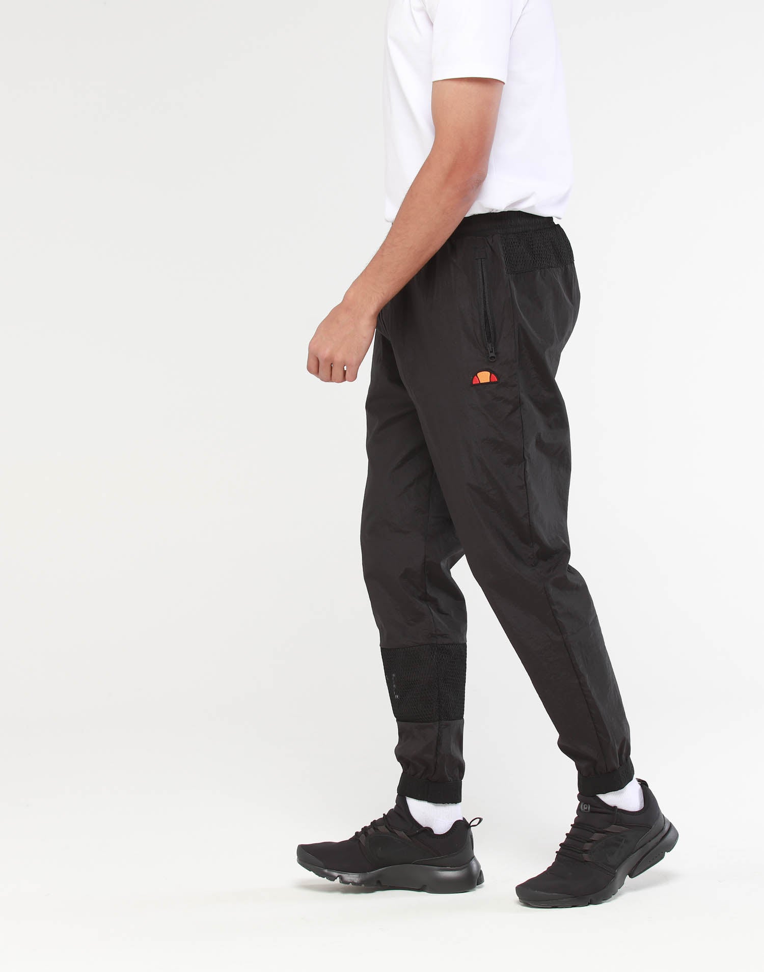 ellesse panel woven track pants