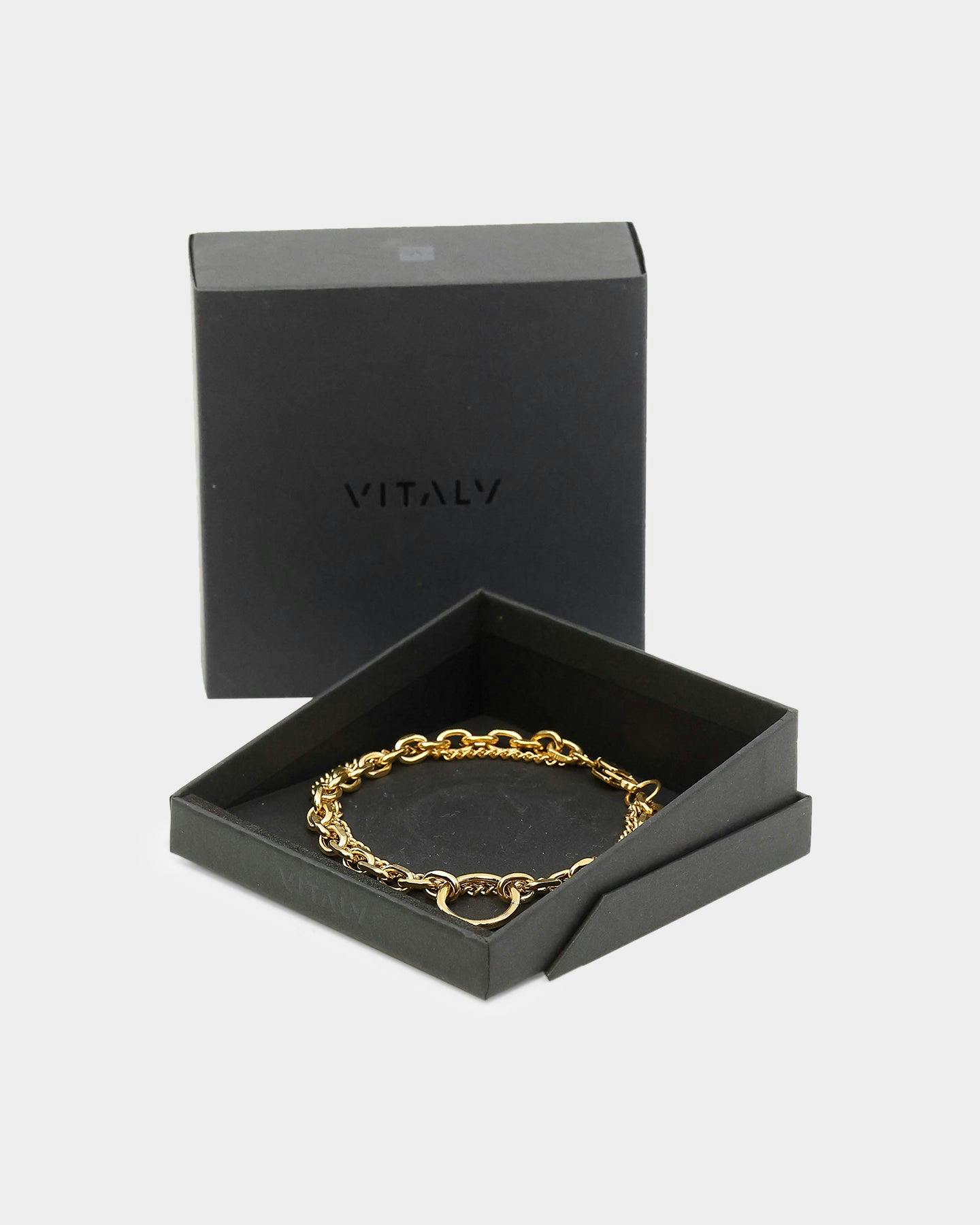 Vitaly Unisex Strain Bracelet Gold | Culture Kings US