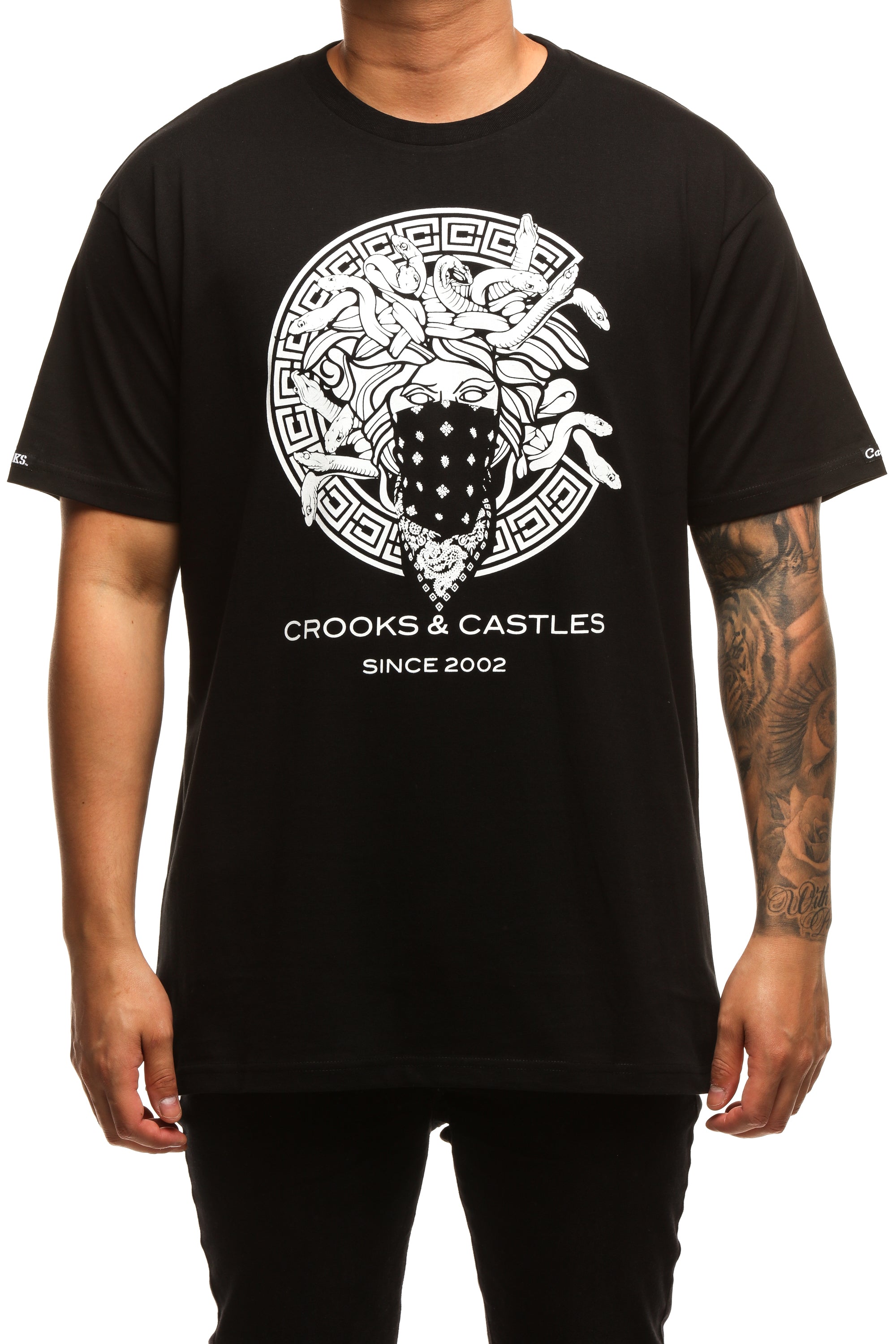 crooks and castles medusa shirt