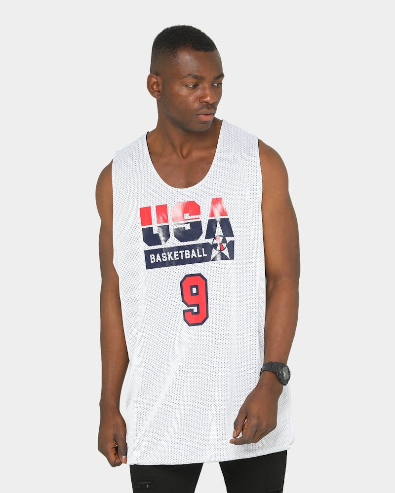 Mitchell Ness Michael Jordan 9 Usa 92 Reversible Practice