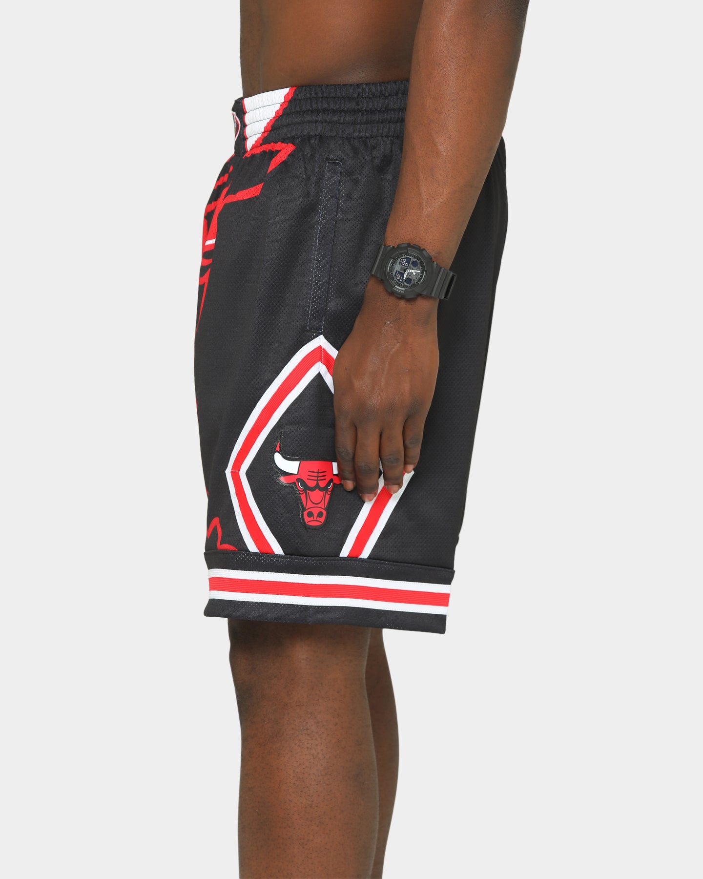 chicago bulls big face shorts