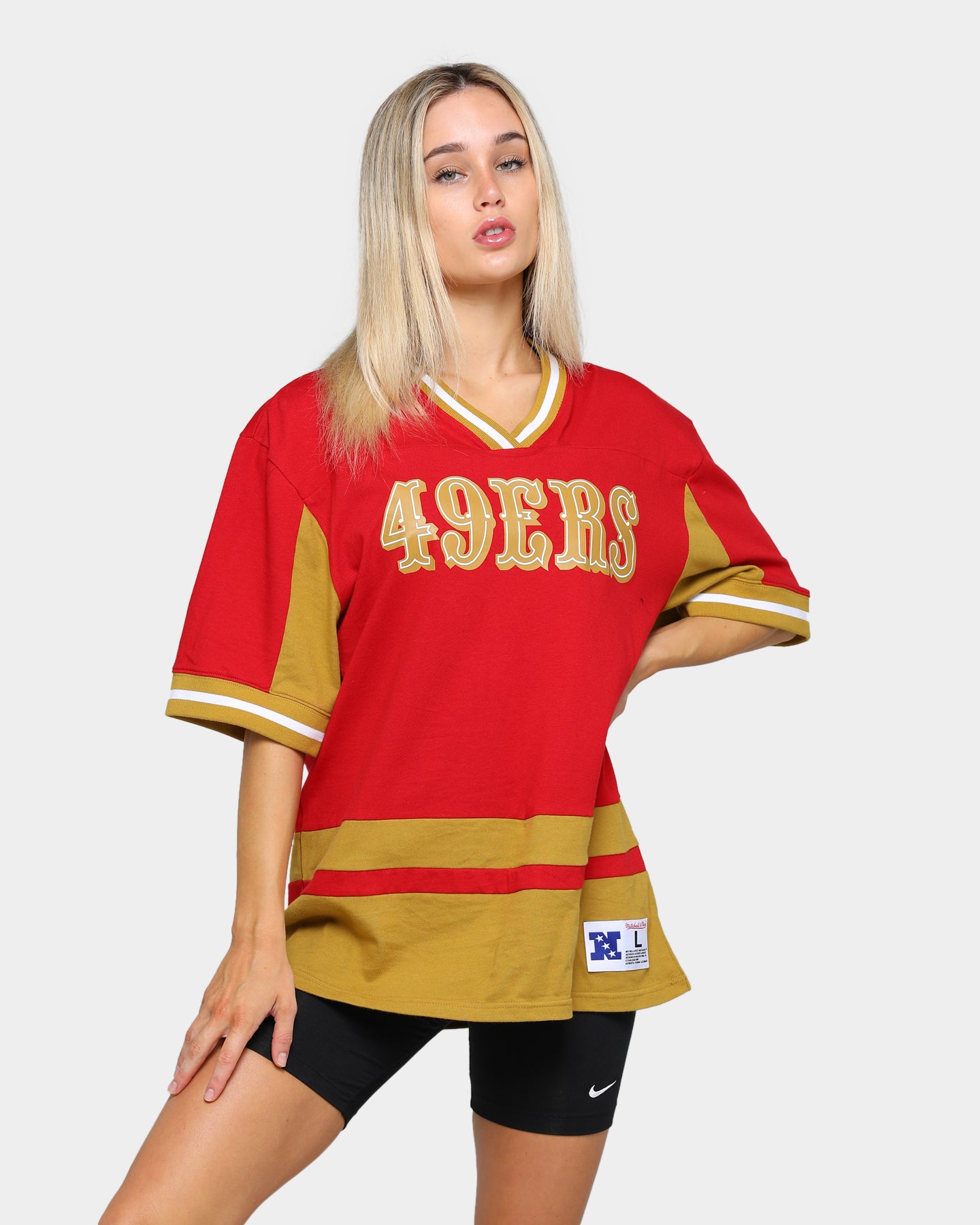 female 49ers jersey