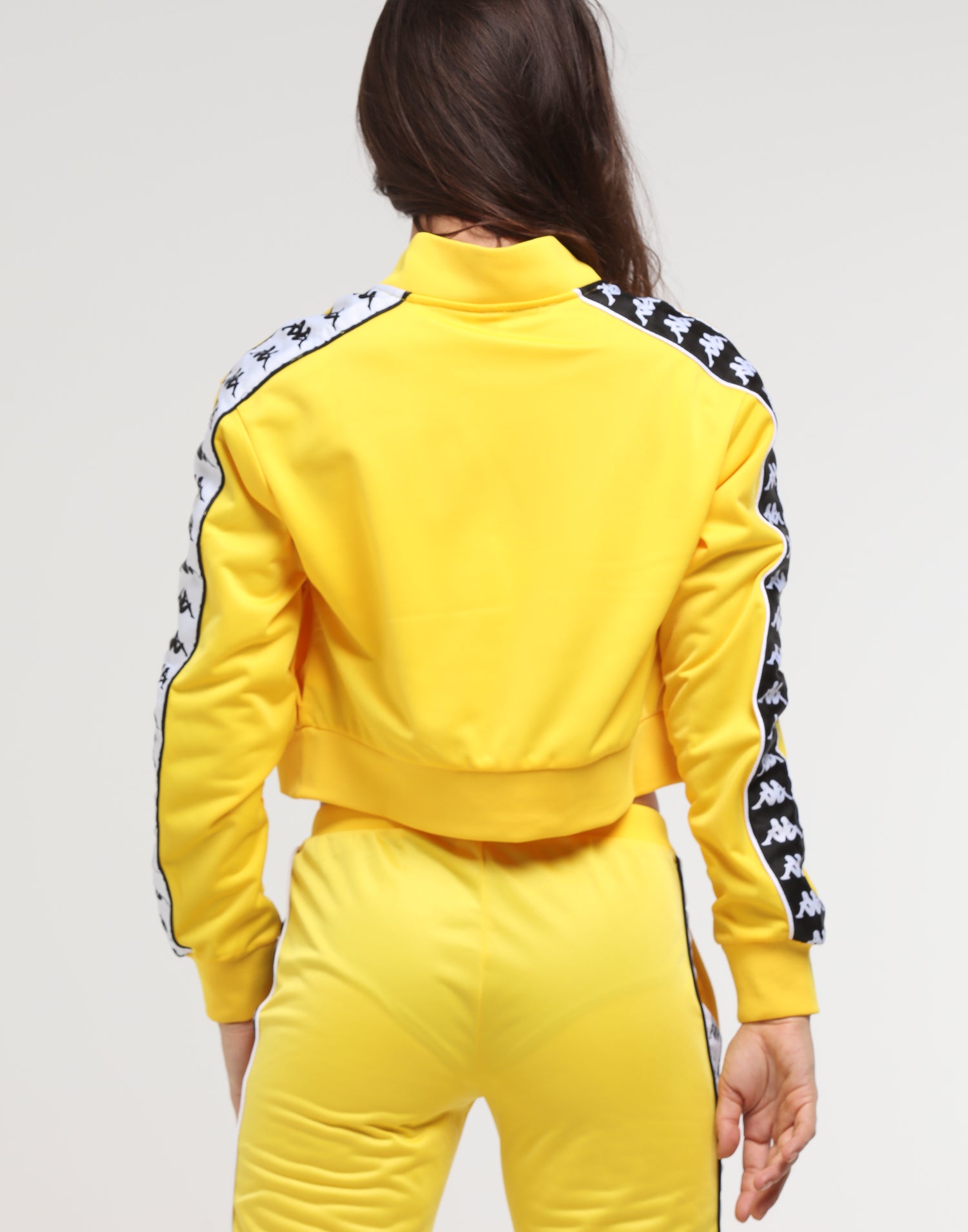 kappa jacket yellow
