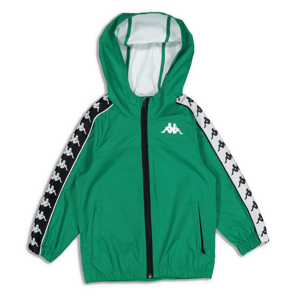 green and black kappa hoodie