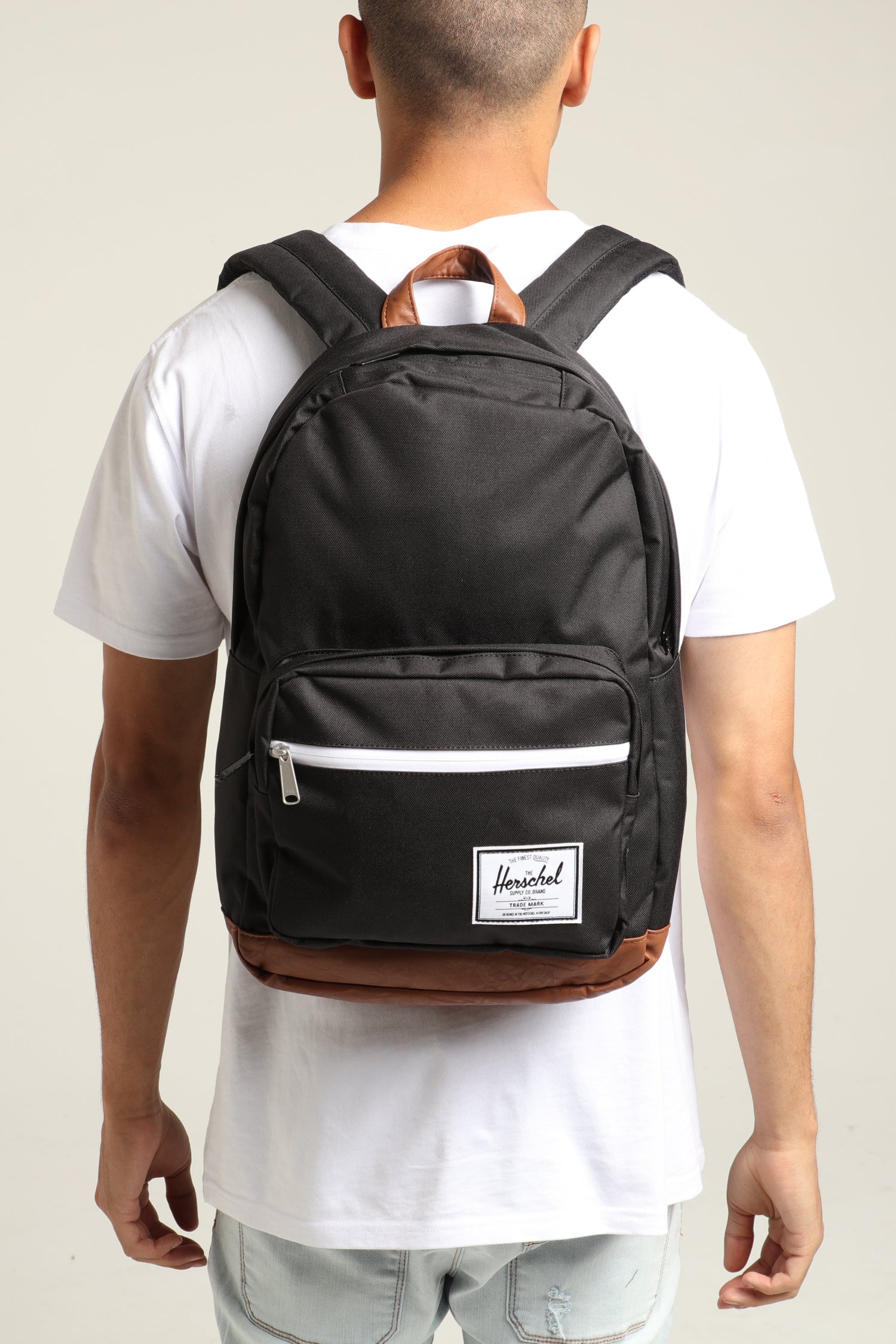 pop quiz backpack black