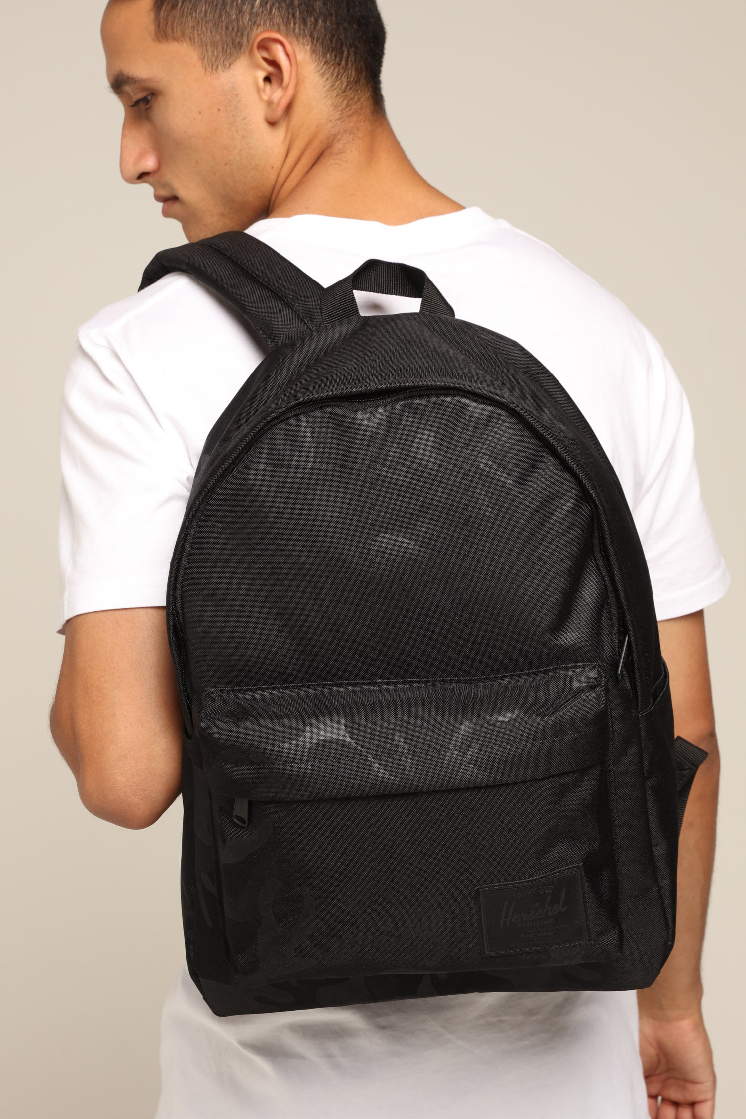 herschel black camo