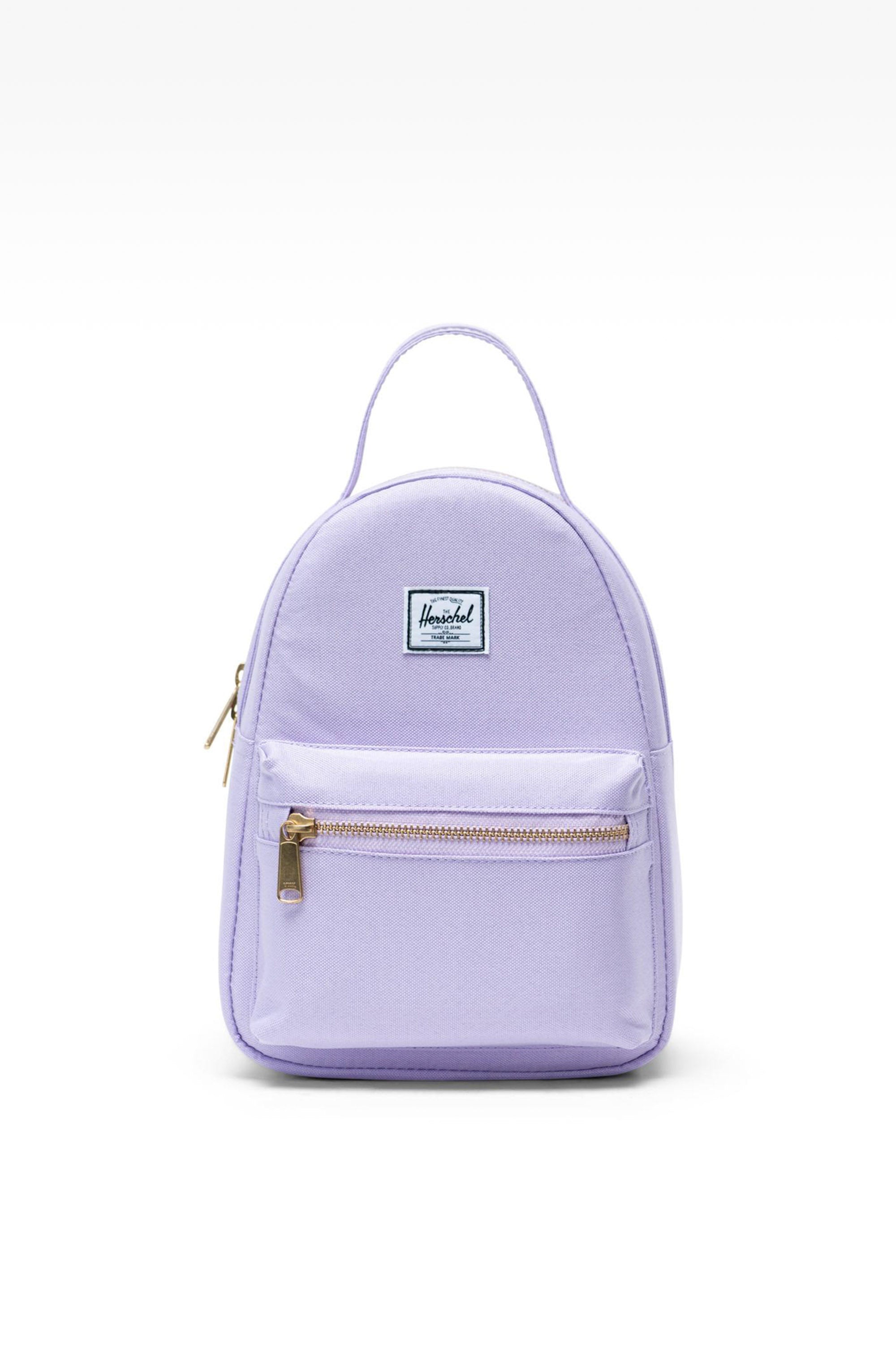 lavender mini backpack