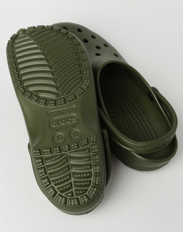  Crocs  Classic Clog Army  Green Culture Kings US