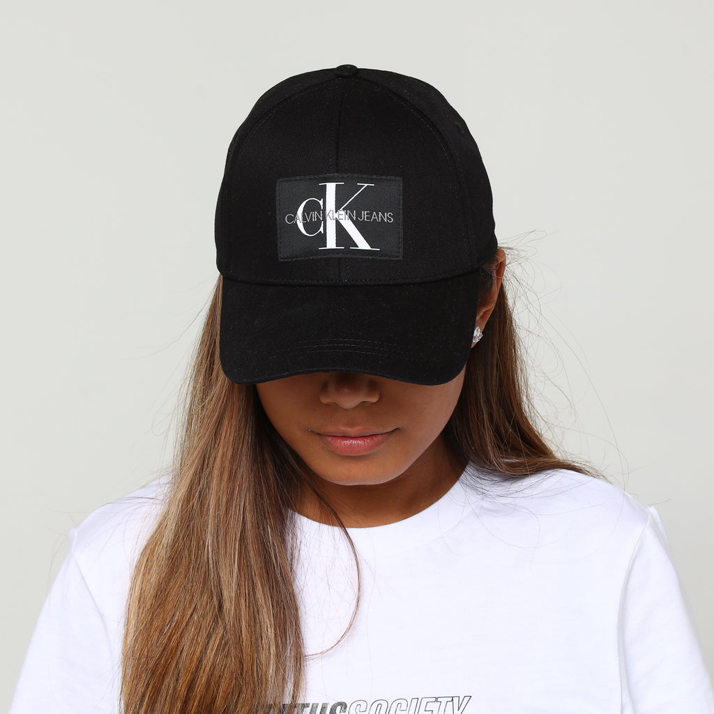 calvin klein jeans monogram cap