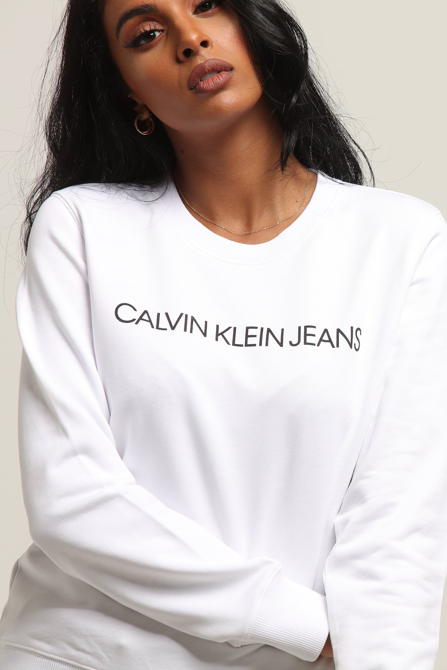 calvin klein institutional regular crew neck