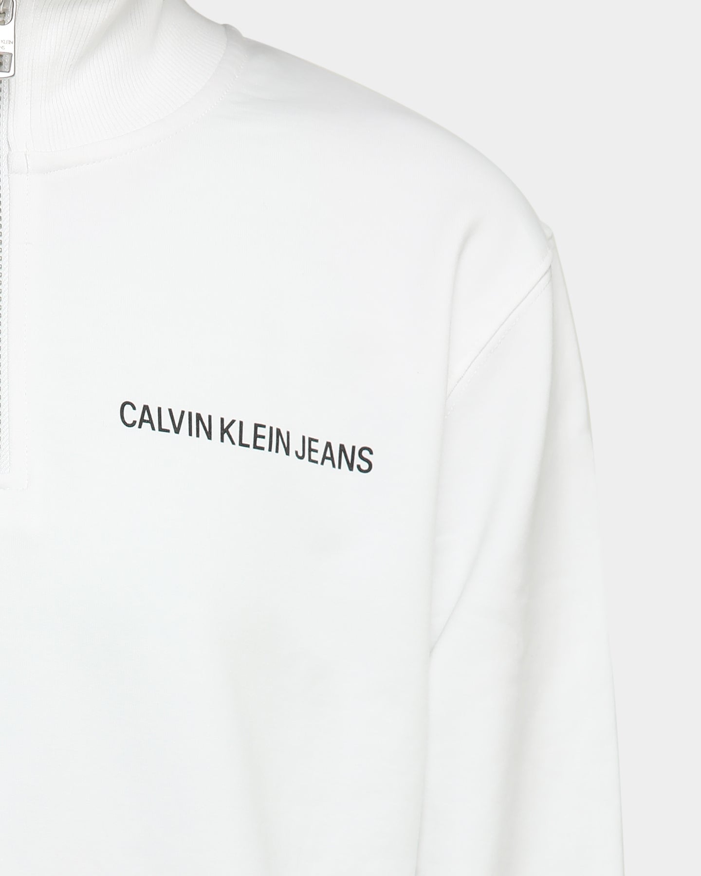 calvin klein white jumper womens
