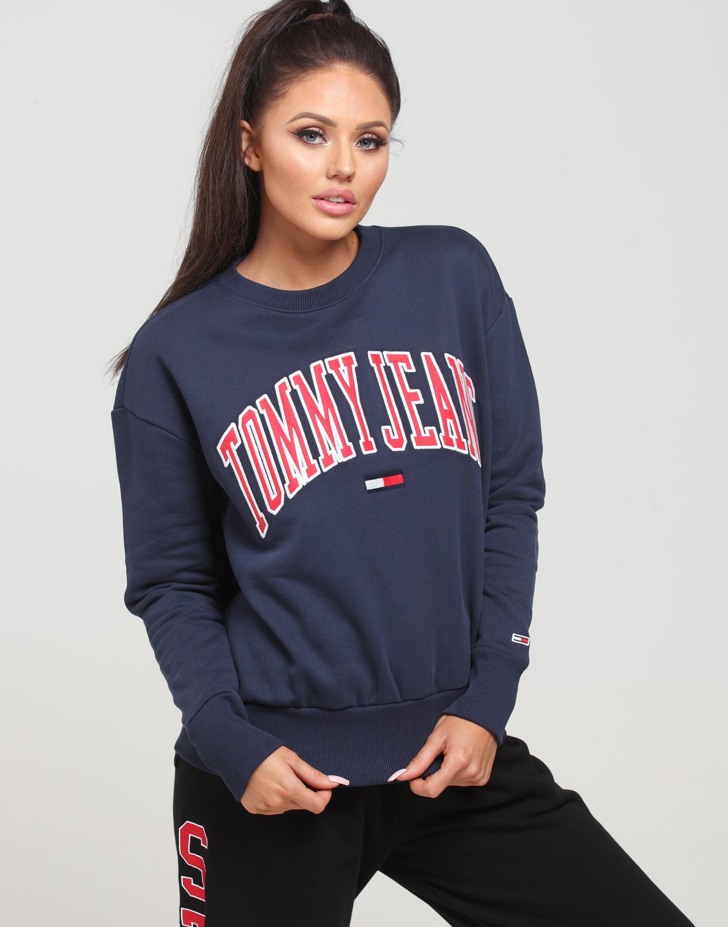 tommy jeans tjw clean collegiate