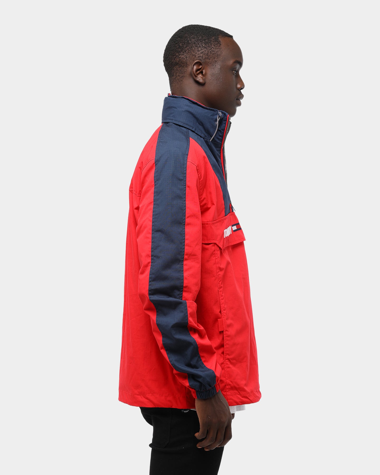 tommy jeans colorblock popover