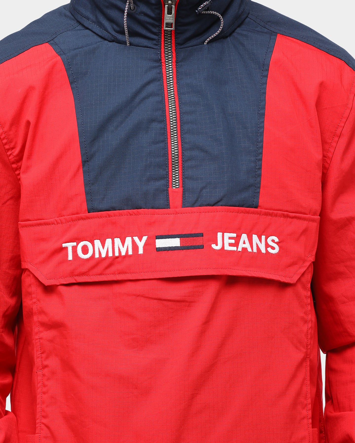 tommy jeans colorblock popover