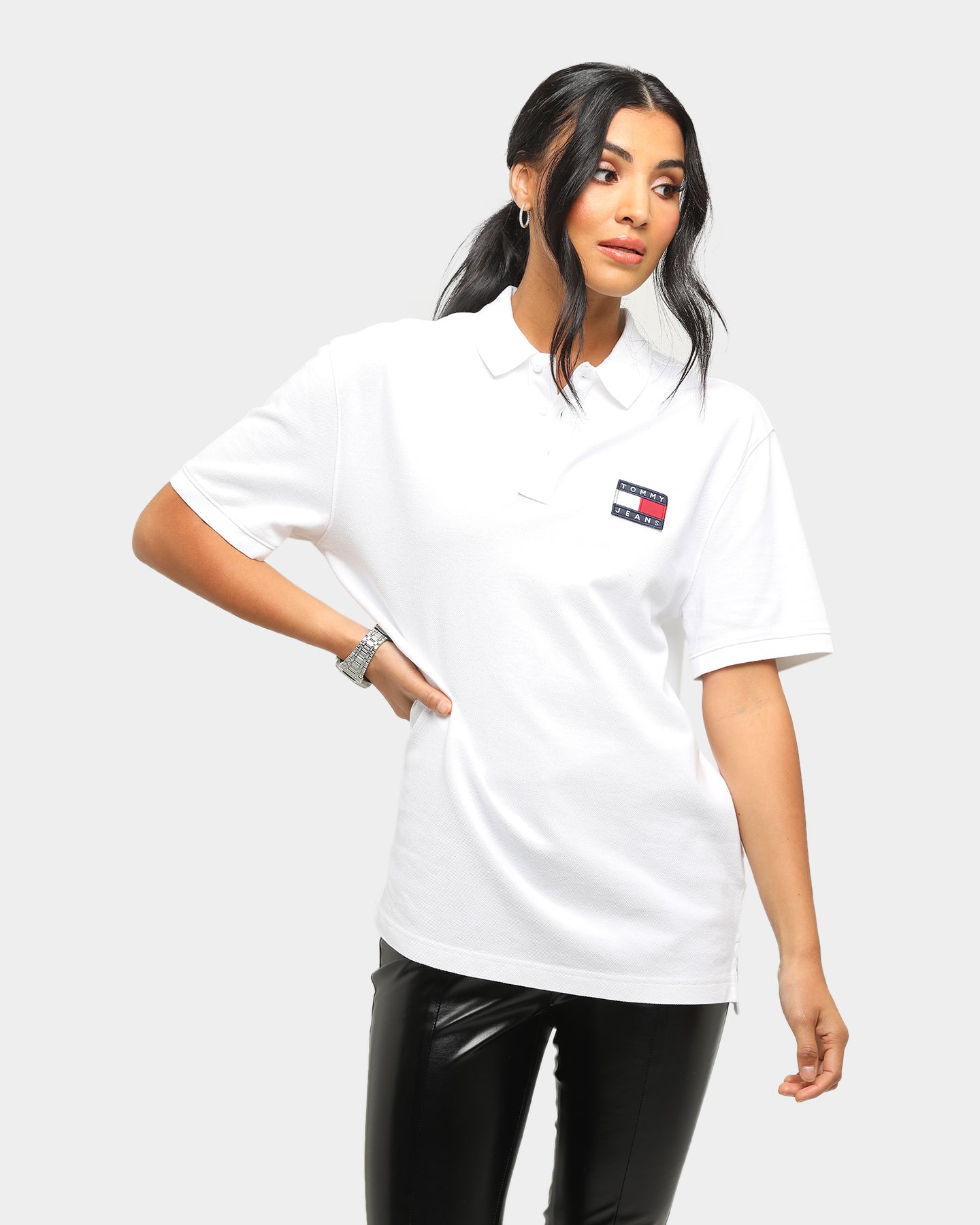 tommy badge polo