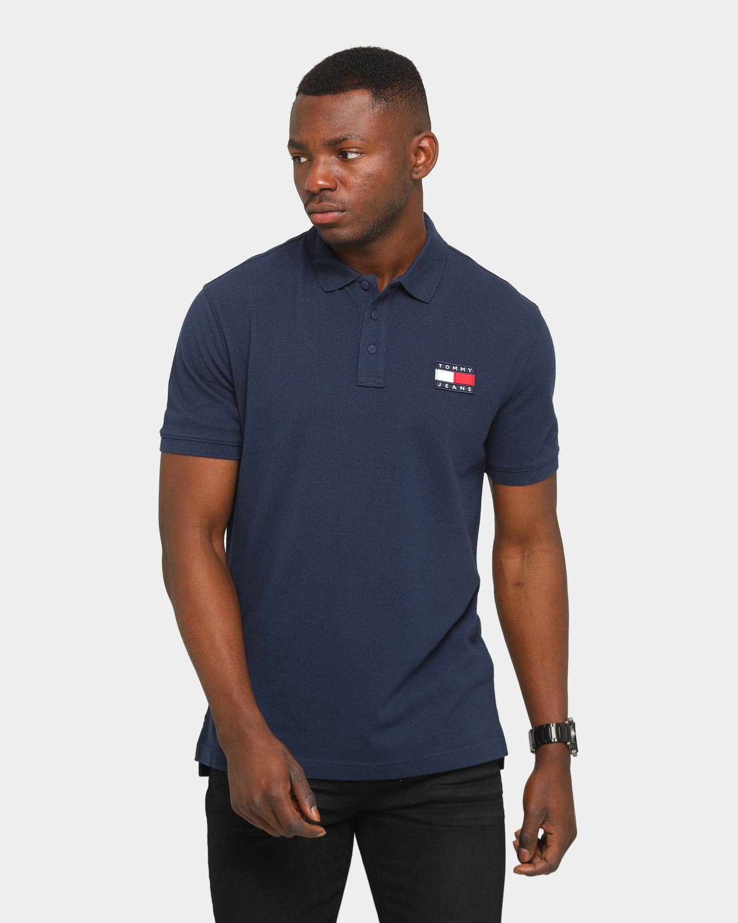 tommy badge polo
