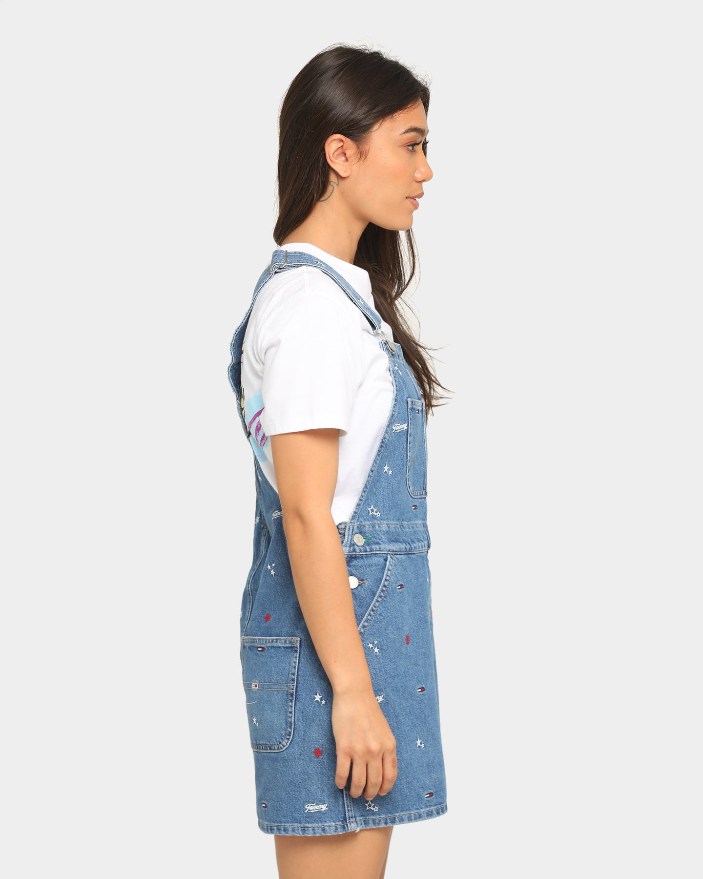 dungaree skirt jeans